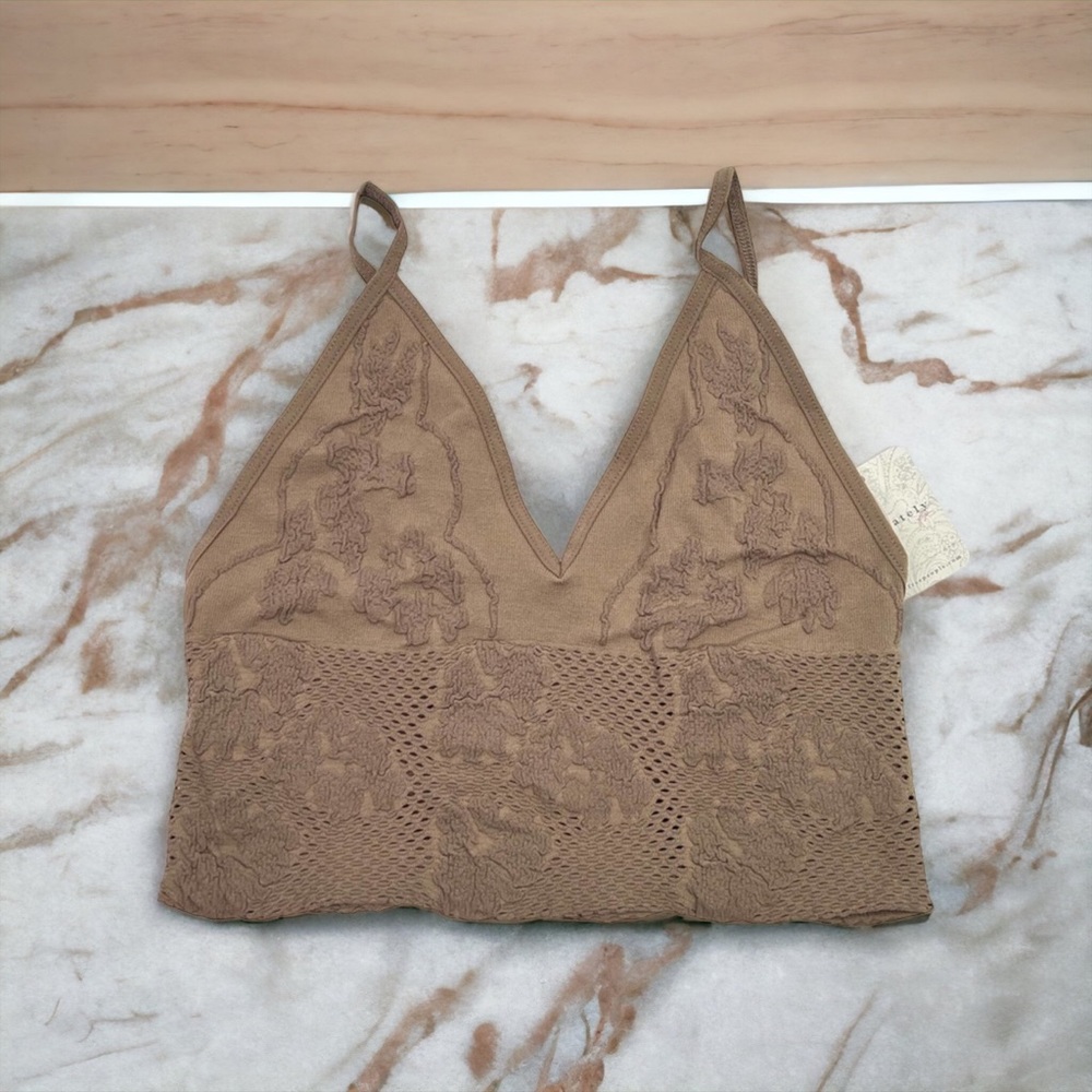 NWT Free People Candy Seamless Bralette - Picture 2 of 9